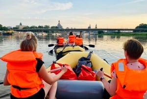 Dresden: Passeio de barco com o bote inflável Loschwitz - Radebeul
