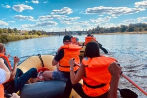 Dresden: Bootstour mit dem Schlauchboot Loschwitz - Radebeul