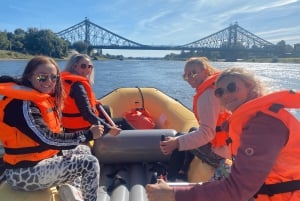 Dresden: Bootstour mit dem Schlauchboot Loschwitz - Radebeul