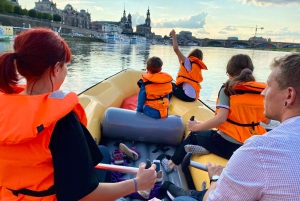 Dresden: Bootstour mit dem Schlauchboot Loschwitz - Radebeul