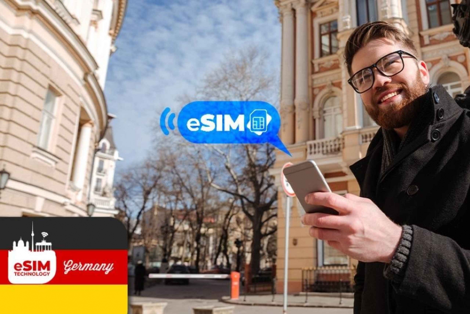 Dresden & Tyskland: Obegränsat internet i EU med eSIM-data