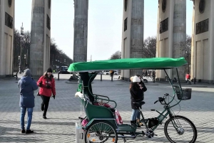(E) Cykeltur for ikke-cyklister Rickshaw er tilgængelig delt guide