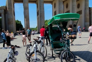(E) Cykeltur for ikke-cyklister Rickshaw er tilgængelig delt guide