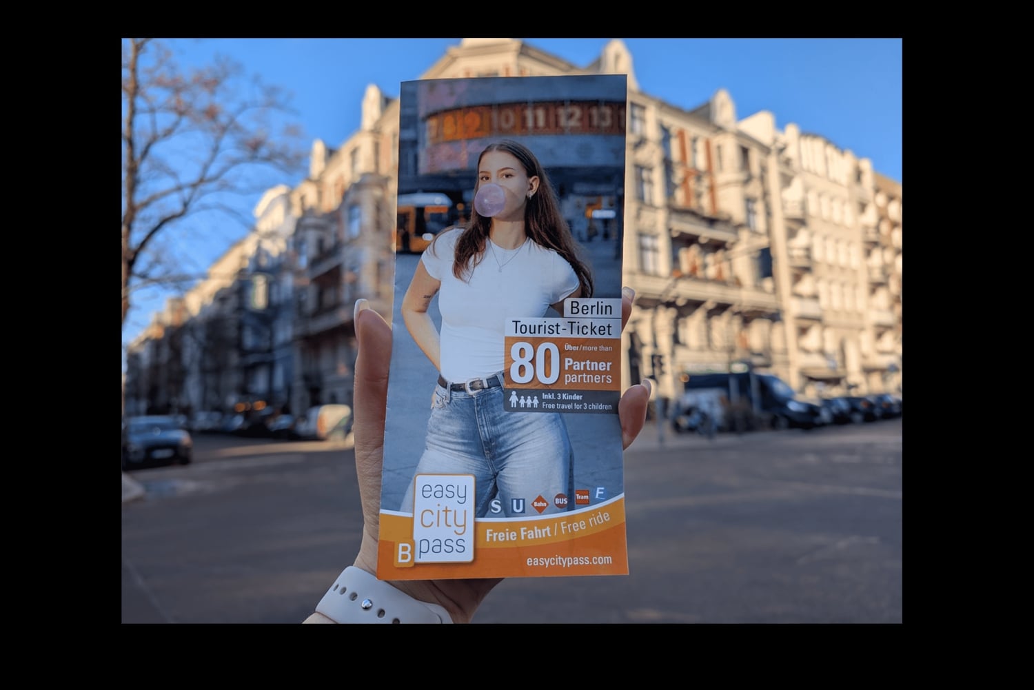 EasyCityPass Berlin: Strefa AB Transport publiczny i zniżki