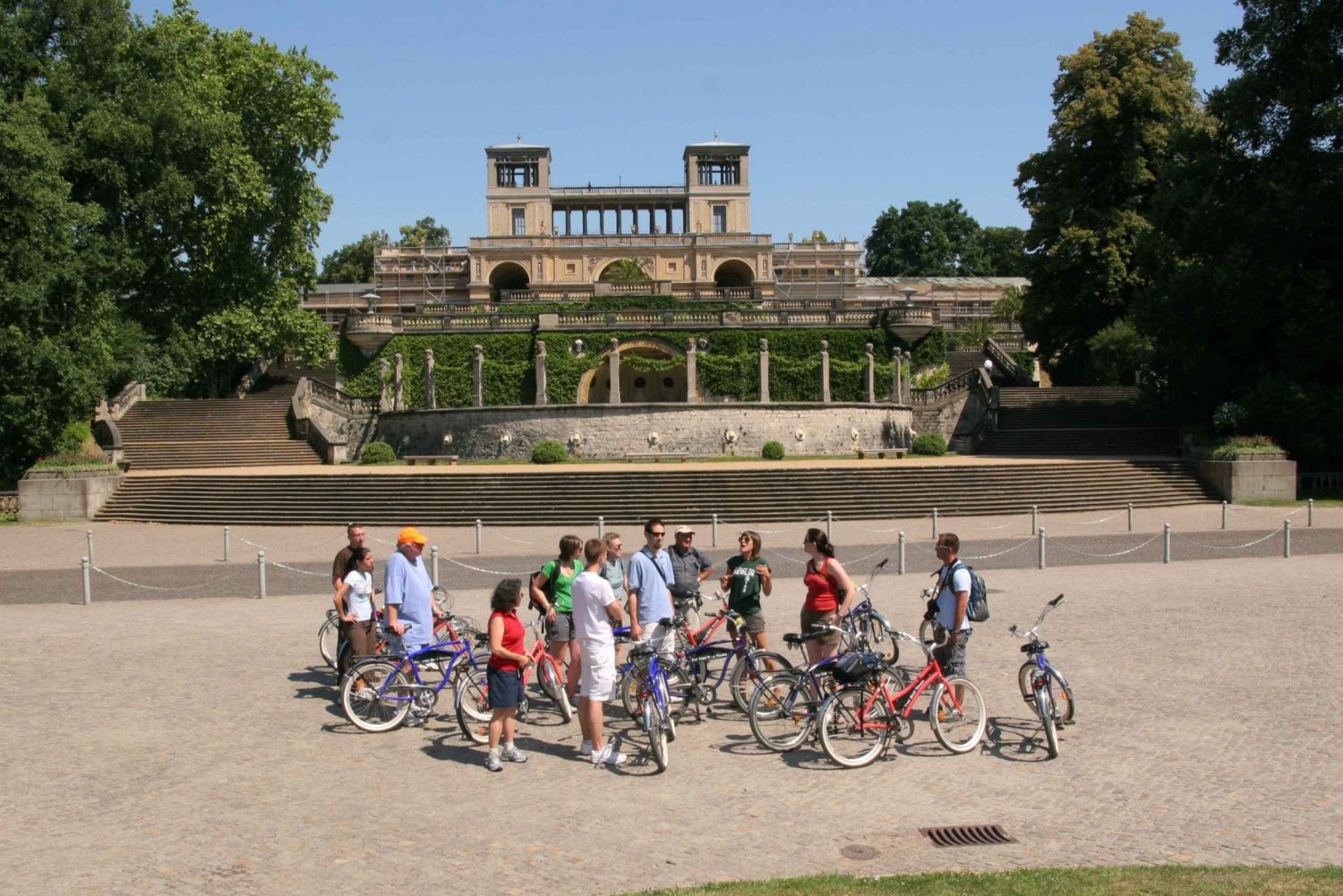 Visite à vélo des jardins et palais de Potsdam au départ de Berlin