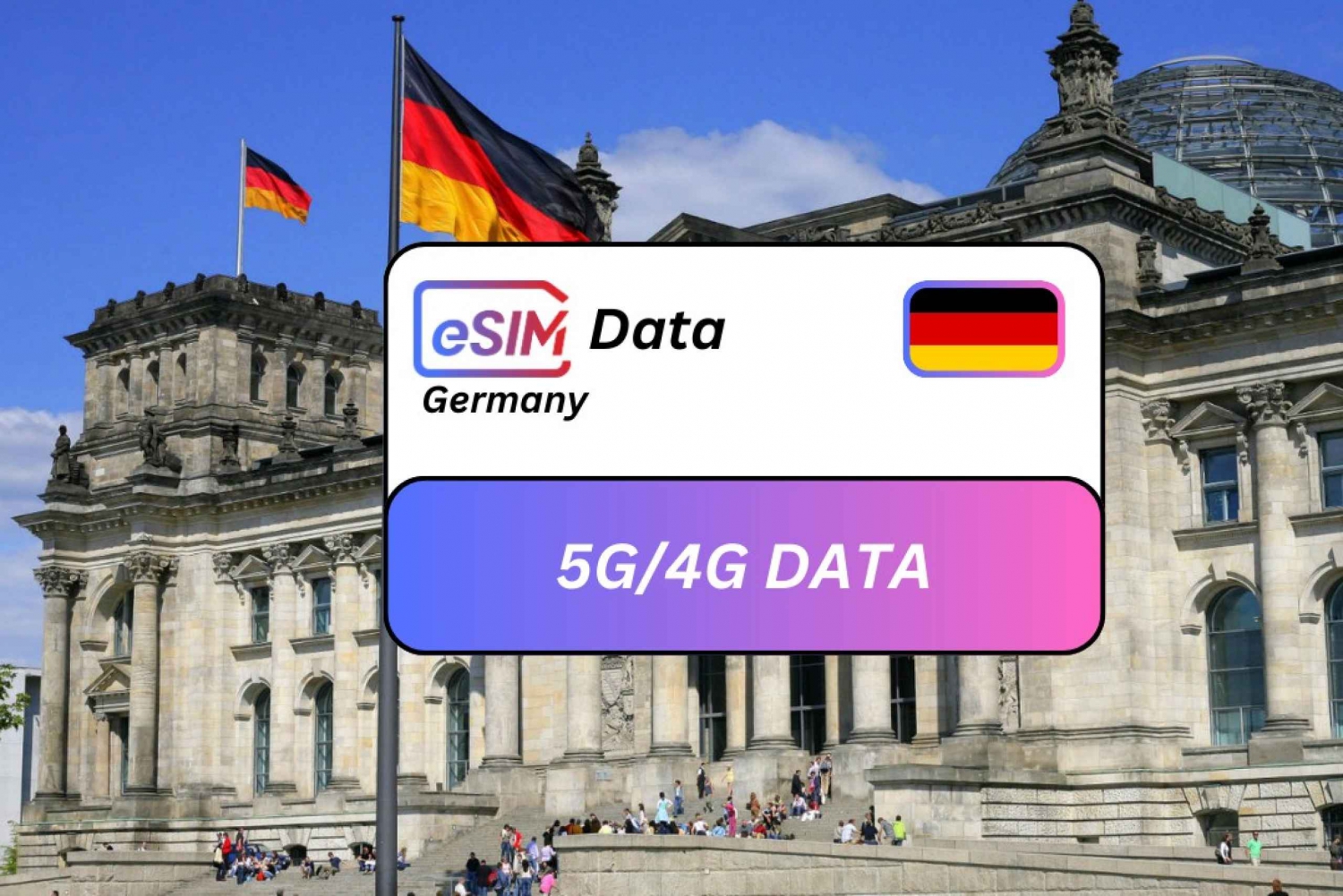 Germany eSIM Tourist Roaming Data Plan