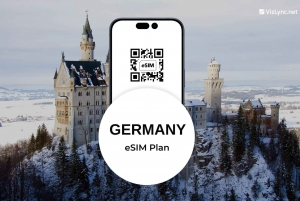 Germany Travel eSIM plan with Super fast Mobile Data