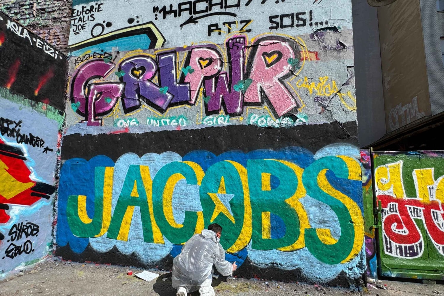 Taller de Graffiti en la Meca del Graffiti - Berlín