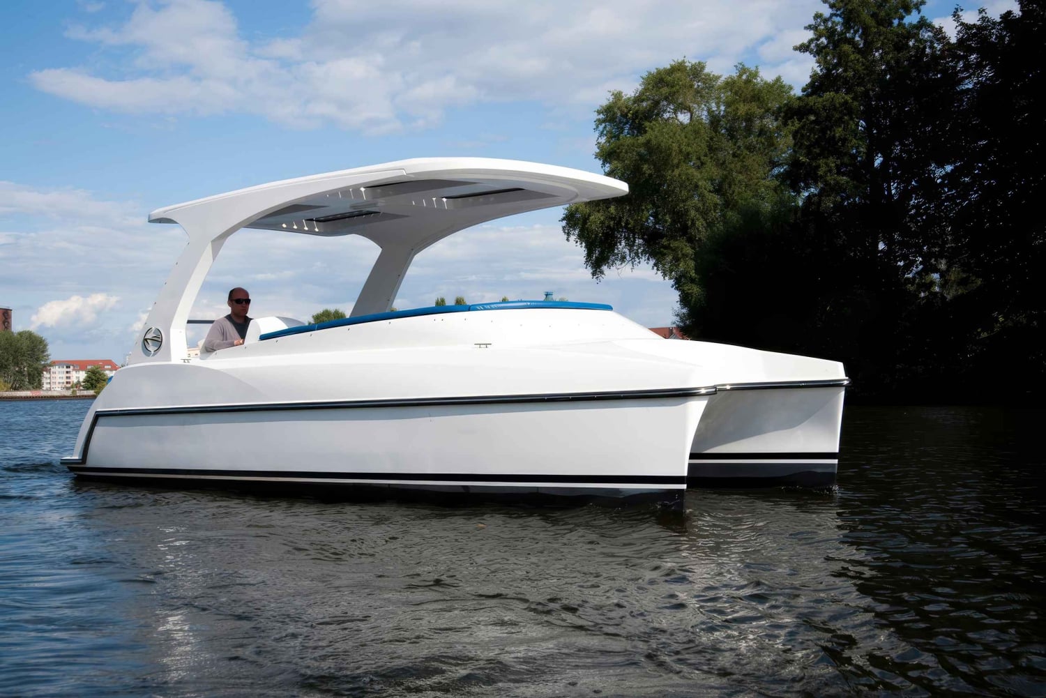 Köpenick Berlin: Selbstfahrende Bootstour für bis zu 12 Personen