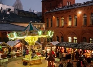 Lucia Christmas Market at the Kulturbrauerei