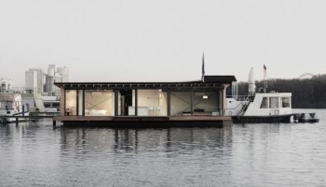 Modern Houseboat
