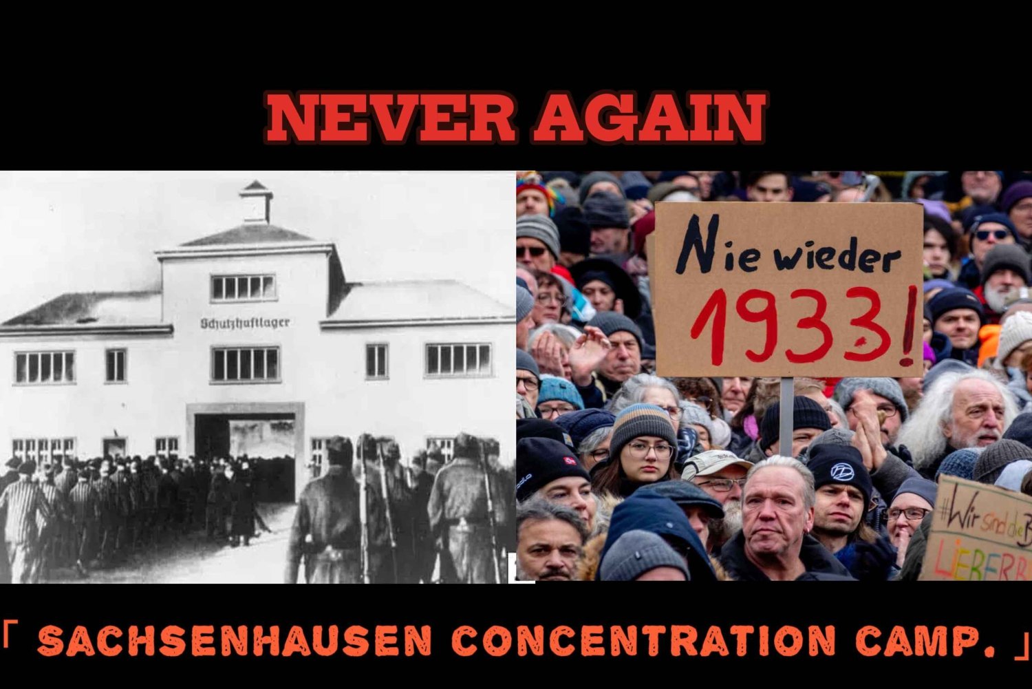Aldrig mer Berlin - koncentrationslägret Sachsenhausen