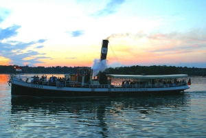 Potsdam: Original steam ship Gustav from 1908. Coal-fired, boat tour