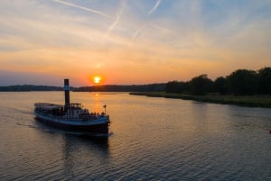 Potsdam: Original steam ship Gustav from 1908. Coal-fired, boat tour