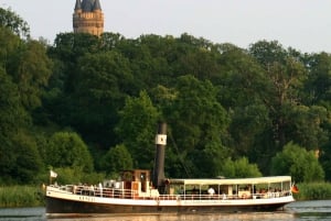 Potsdam: Original steam ship Gustav from 1908. Coal-fired, boat tour