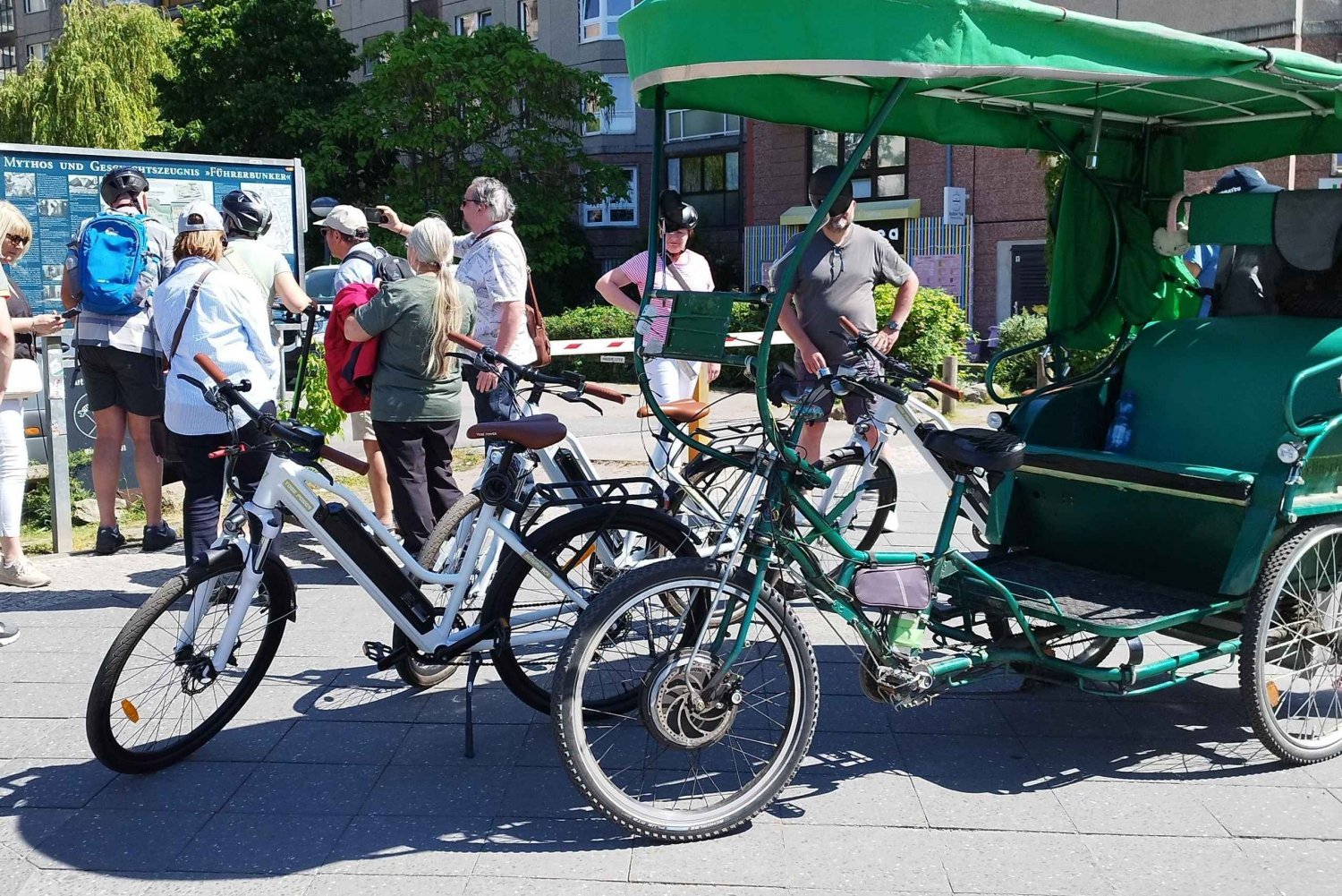 Lo más destacado de la promoción del primer rickshaw diario de Berlín de 3,5 horas