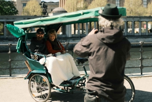 Rickshaw, (E-)sykkel eller elsparkesykkel delt Guide i små grupper