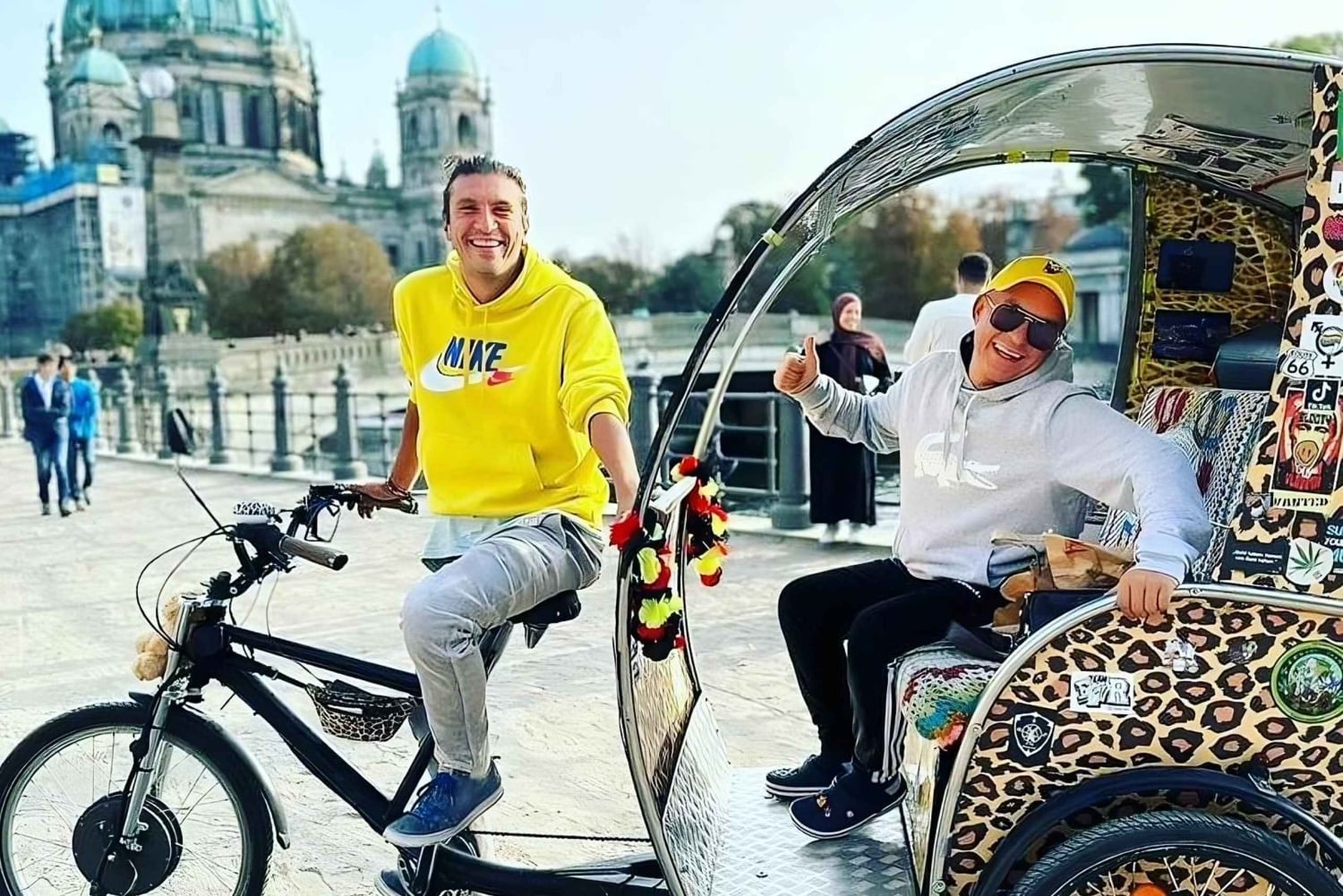 Rickshaw day trip Adventure full of culture and fun! with hotel pickup