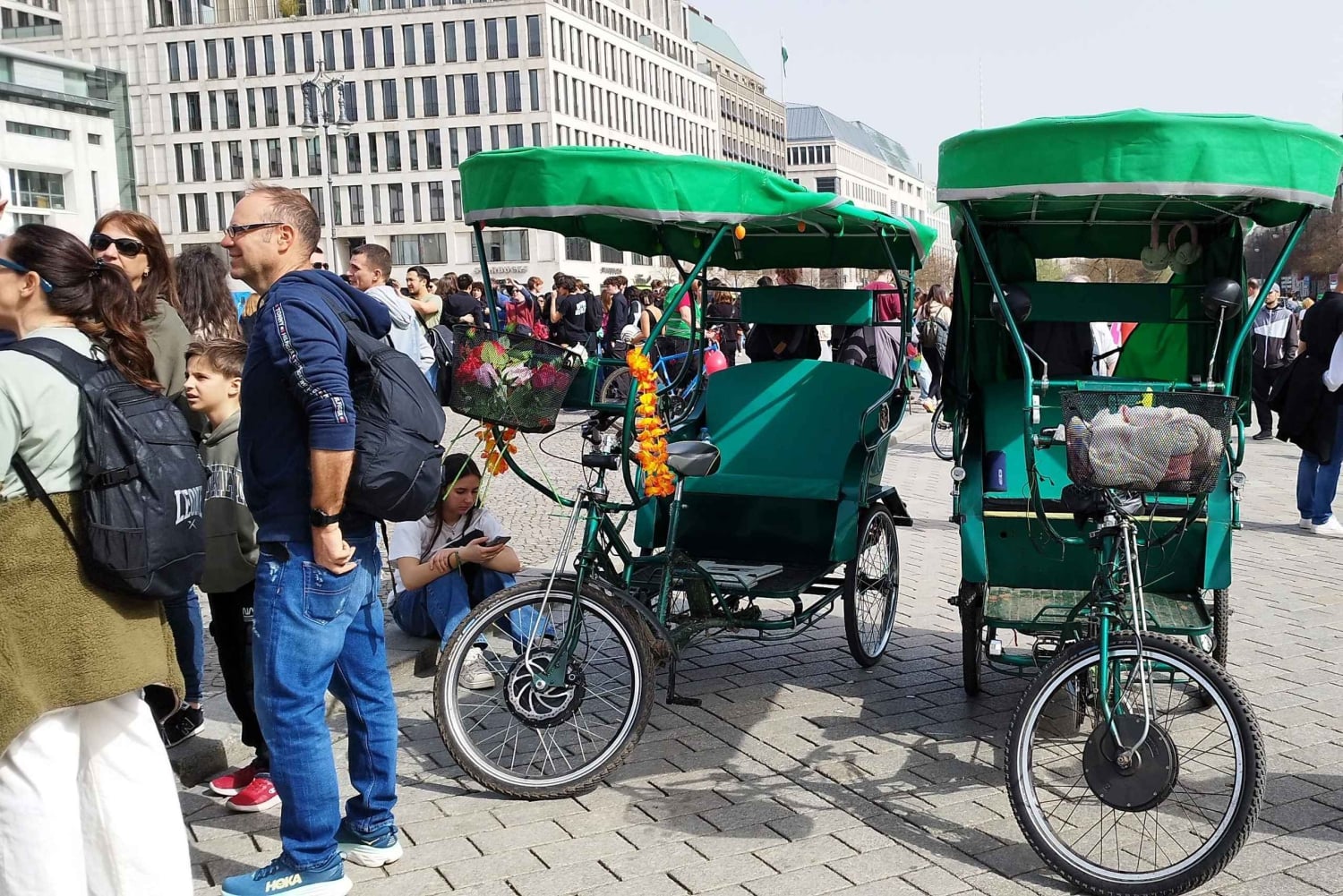 Rickshaw jaettu opas Tour pienissä ryhmissä
