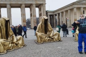 Selvkjørende e-scooter med delt guide i små grupper