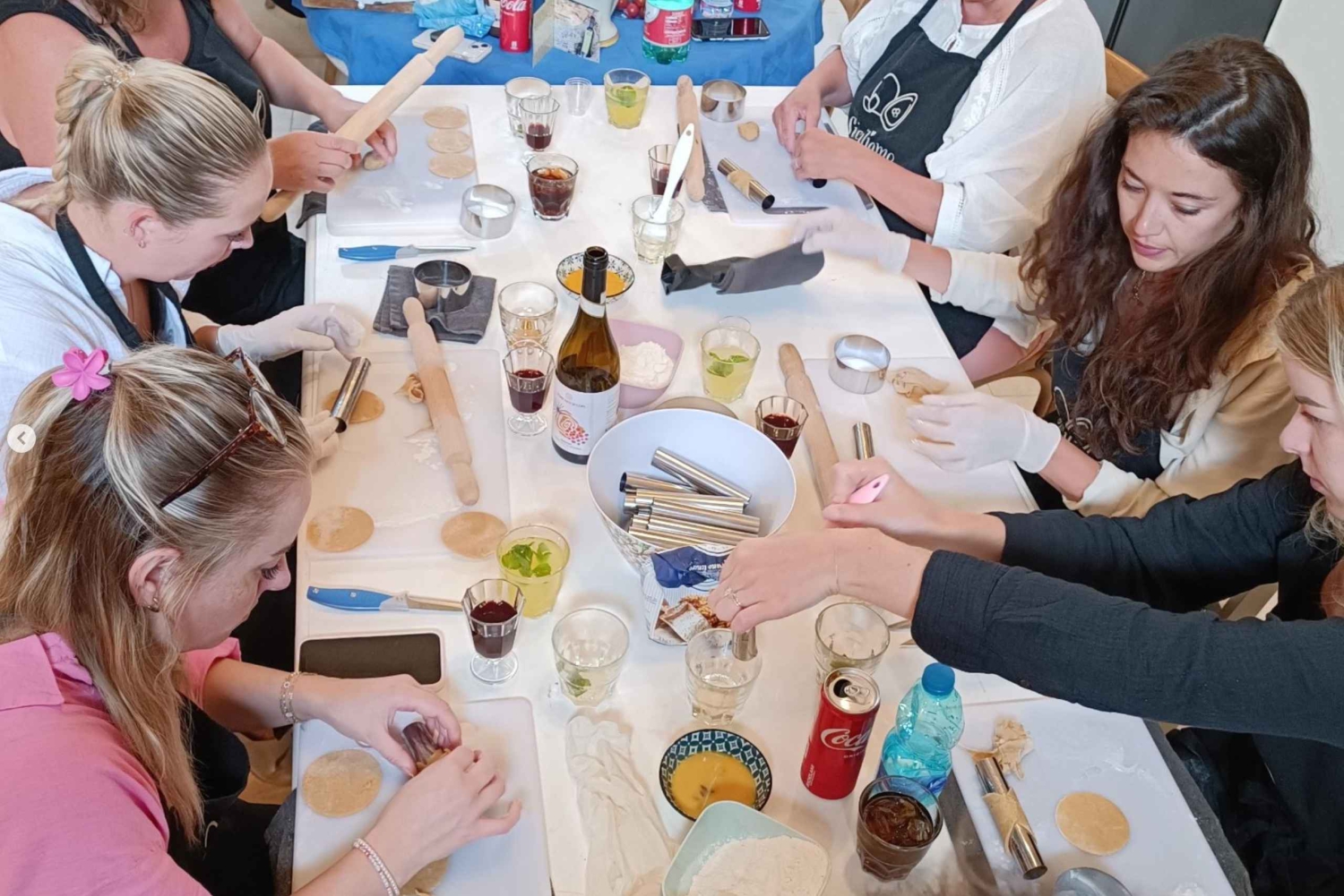 Sicilian Cooking Workshop in Berlin with unlimited drinks