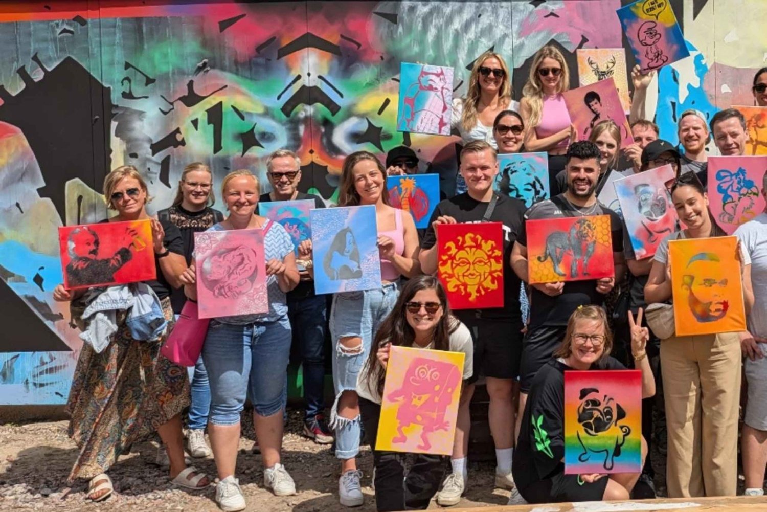 Workshop og tur i gadekunst - privat gruppe