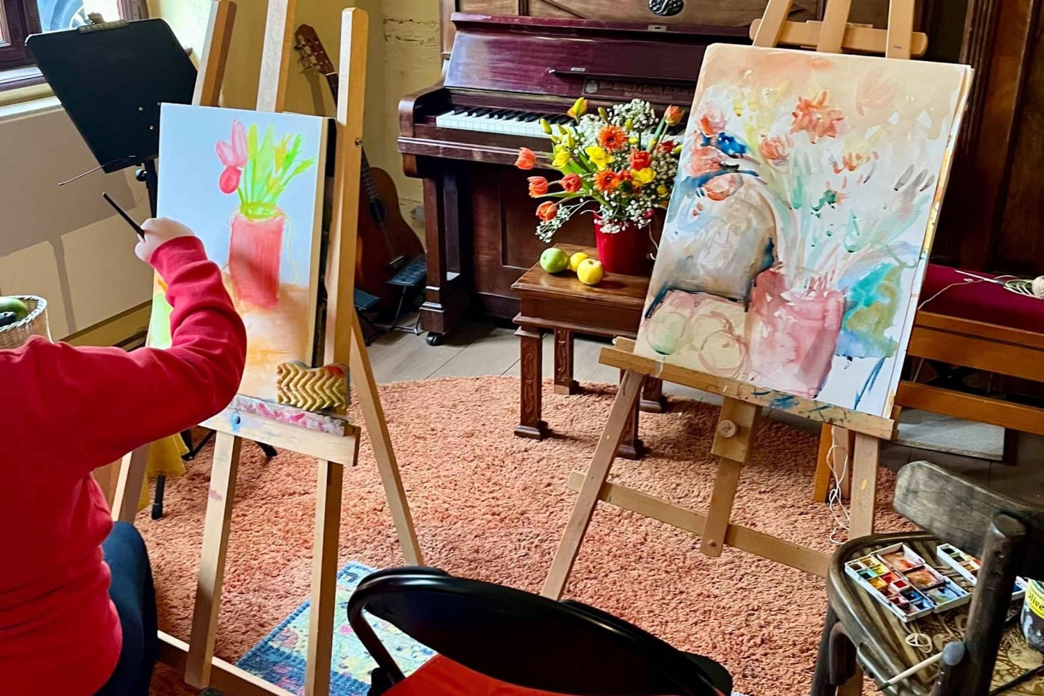 Traces of Time—Painting Experience with Guided Tour & Live Violin at Ackerhaus 1723