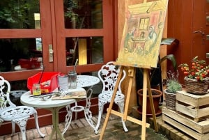 Traces of Time—Painting Experience with Guided Tour & Live Violin at Ackerhaus 1723