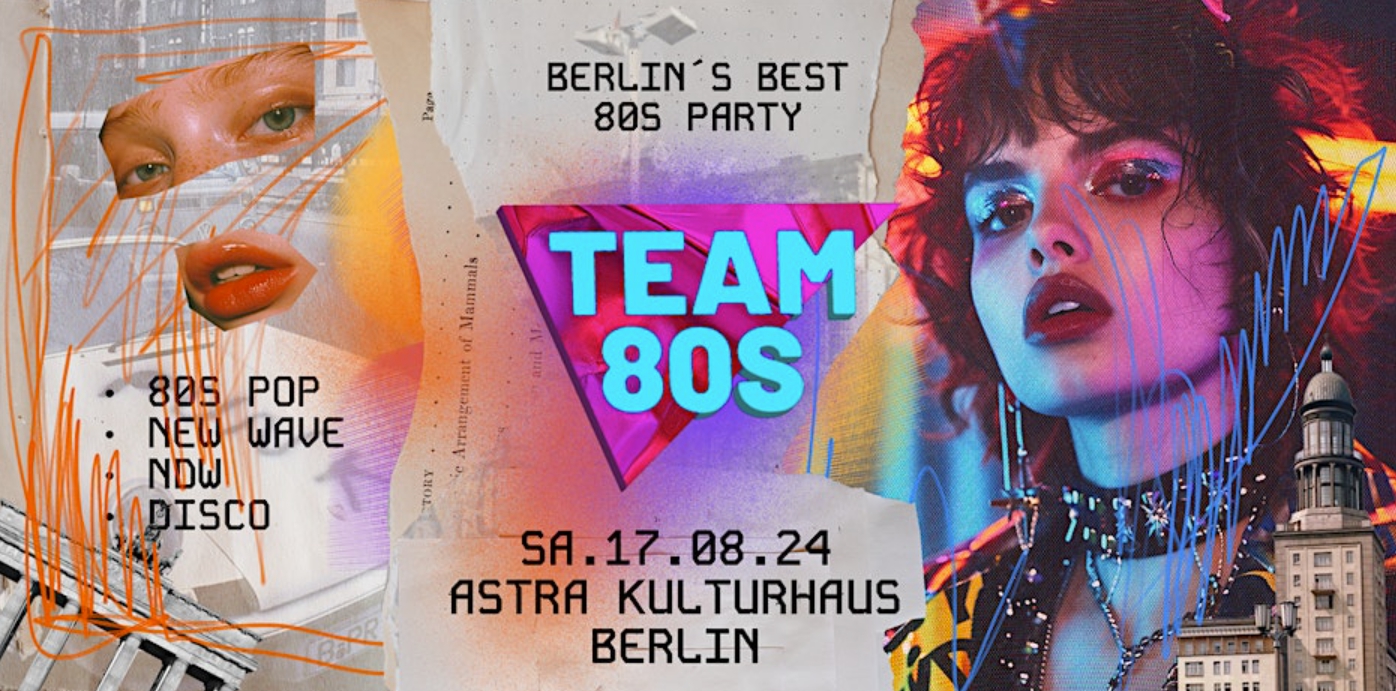 Beste 80er Party in Berlin: Team 80s