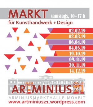 ArTminius21 - Kreativmarkt Moabit Feburary.