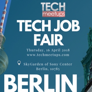 Berlin Tech Job Fair Spring 2018