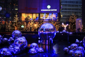 Christmas market at the Sony Center