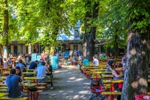 Beergarden season between April and Sept