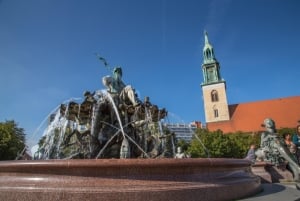 Neptune Fountain and Marienkirche -Berlin Mitte