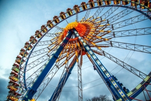 The giant Ferris wheel at the Red Town Hall