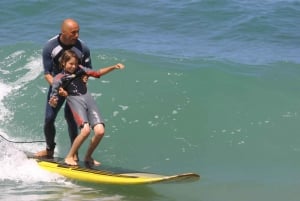 Biarritz : Cours de surf sur la côte Basque.