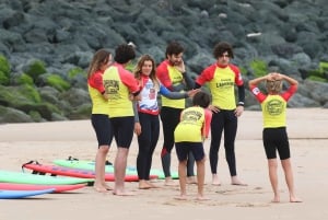 Biarritz: lezioni di surf sulla spiaggia della Côte des Basques