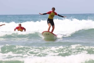 Biarritz: lezioni di surf sulla spiaggia della Côte des Basques