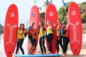 Biarritz: lezioni di surf sulla spiaggia della Côte des Basques