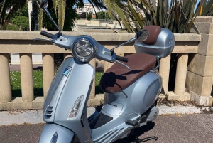 Biarritz: Vespa scooter rental for the day