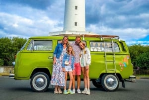 French Basque Country Coastline tour in a 70'sVW Van