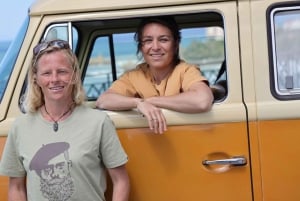 French Basque Country Coastline tour in a 70'sVW Van