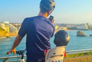 バスク海岸プライベートEバイクガイド付きツアー