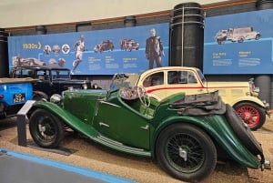 From Birmingham: Full-Day Tour to the British Motor Museum