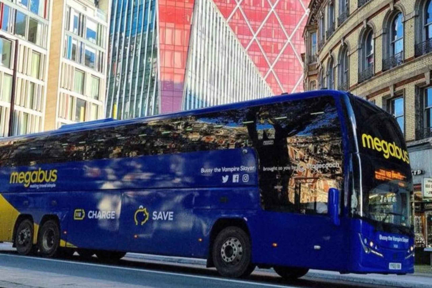 Aeropuerto de Manchester: Traslado en AUTOBÚS a/desde Birmingham