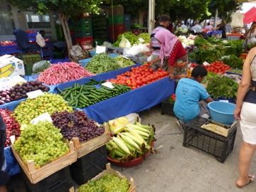 Yalikavak Market, Thursdays