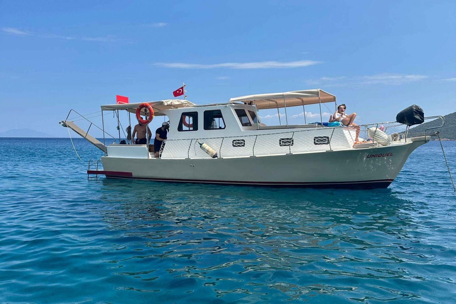 Najlepsza wycieczka prywatną łodzią po zatokach Bodrum
