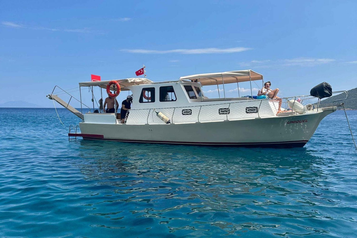 Bodrum Bays Private Boat tour with swimming stops