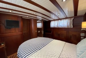 Bodrum: crucero en barco privado de todo el día con almuerzo