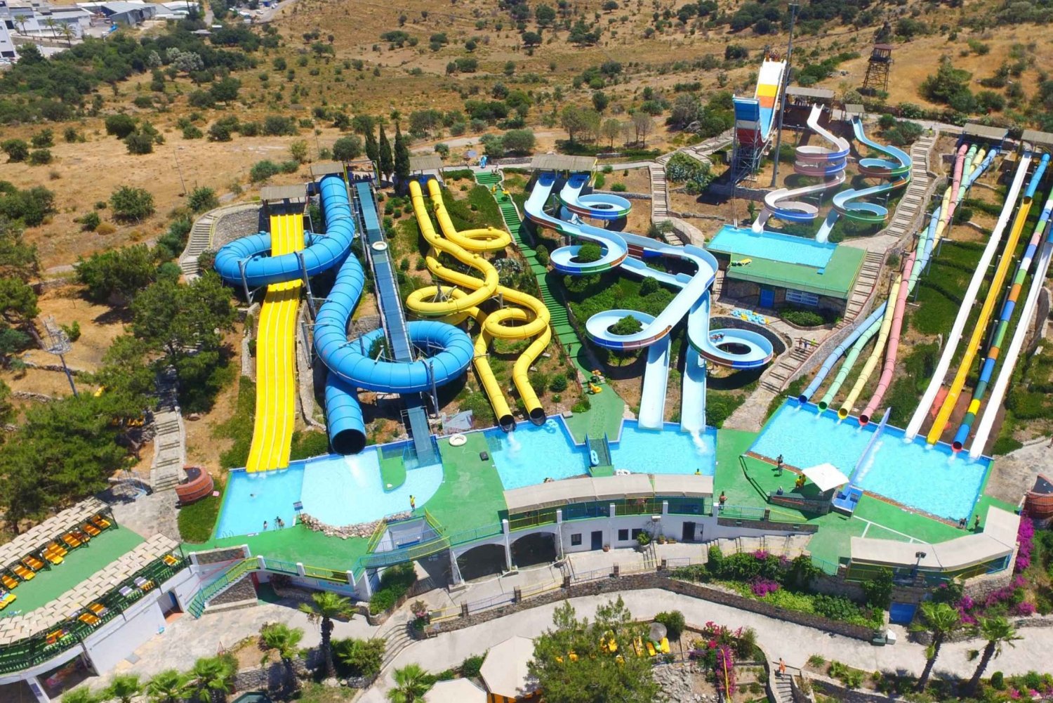 Bodrum: Aquapark sisäänpääsylipun ja hotellin kuljetusten kanssa